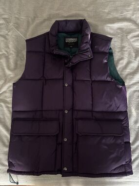 J. Crew Nordic Vest Purple